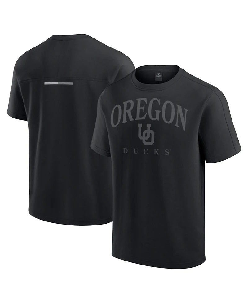 Fanatics Men's Black Oregon Ducks Flex Tri-Blend T-Shirt