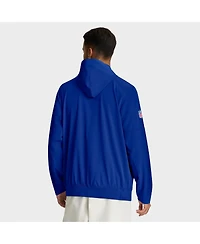 Nike Men's Royal Denver Broncos Sideline Alt Pack Anorak Half-Zip Hoodie Jacket