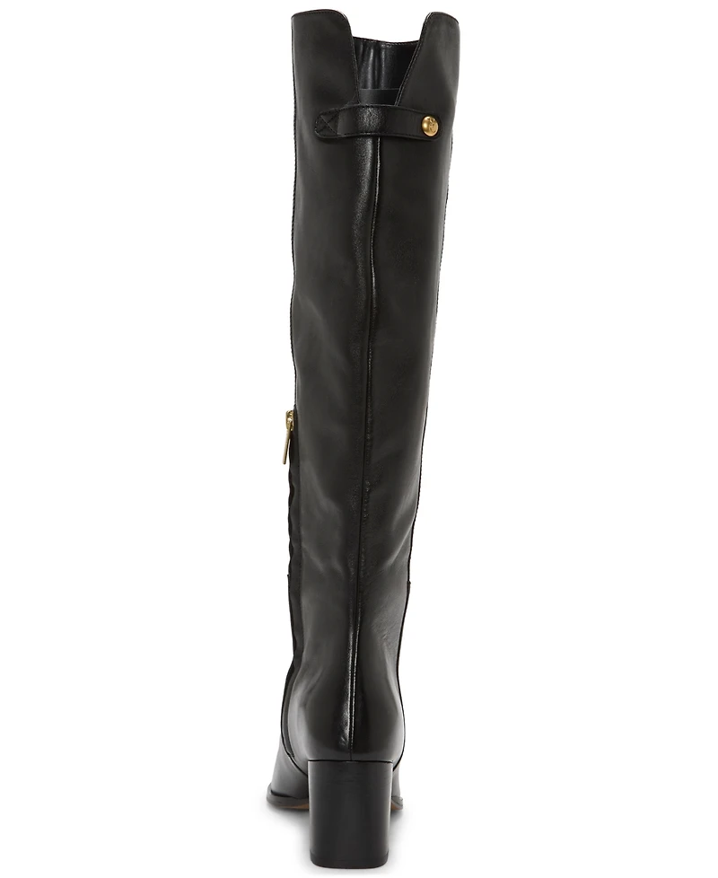 Vince Camuto Women's Lilibet Block-Heel Knee-High Boots