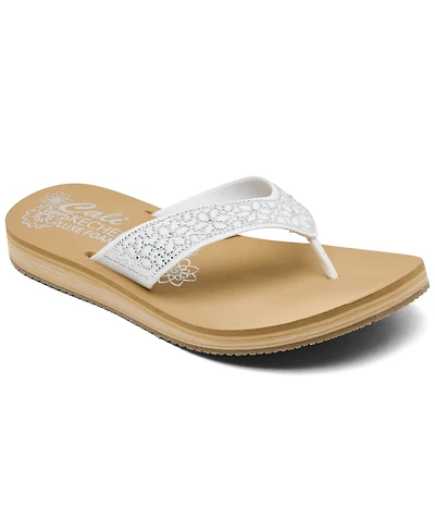Skechers Women's Cali Summers Low Thong Sandals from Finish Line