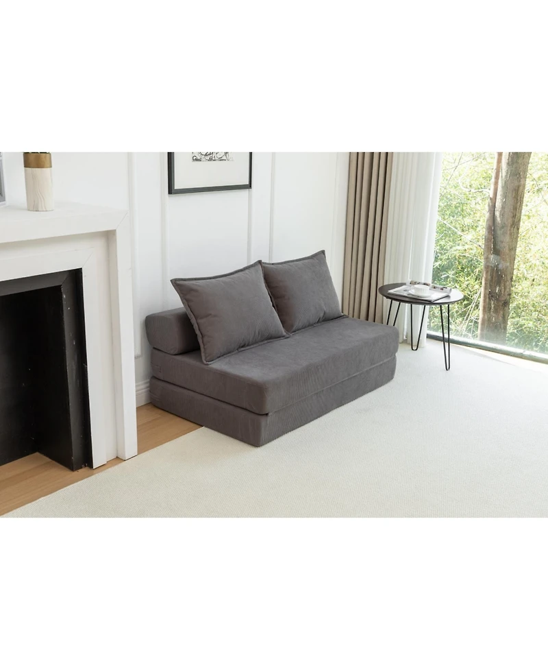 Streamdale Furniture Foldable Sofa Bed Sleeper Chair Twin