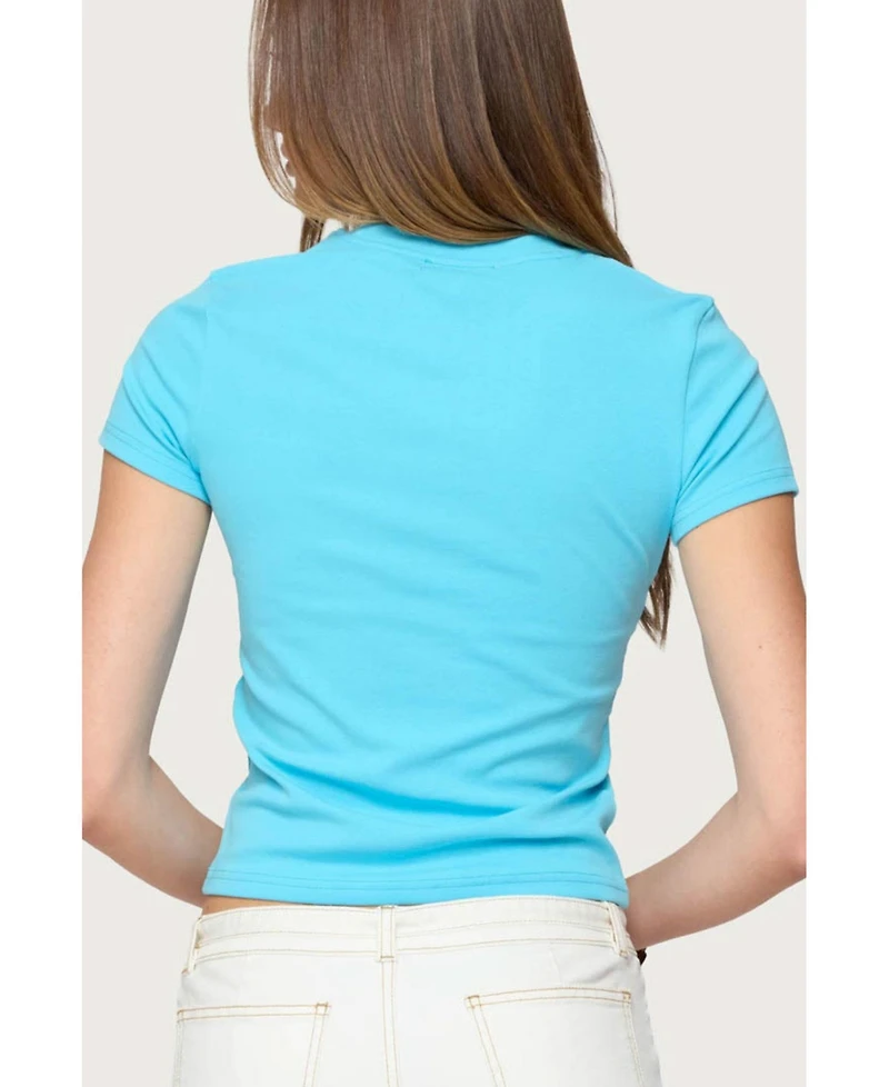 Edikted Womens Daylily T Shirt