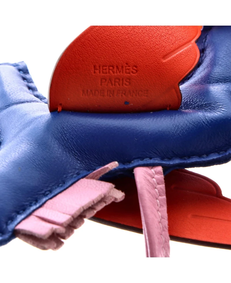 Pre-Owned Hermes Pm Pegase Rodeo Bag Charm Leather
