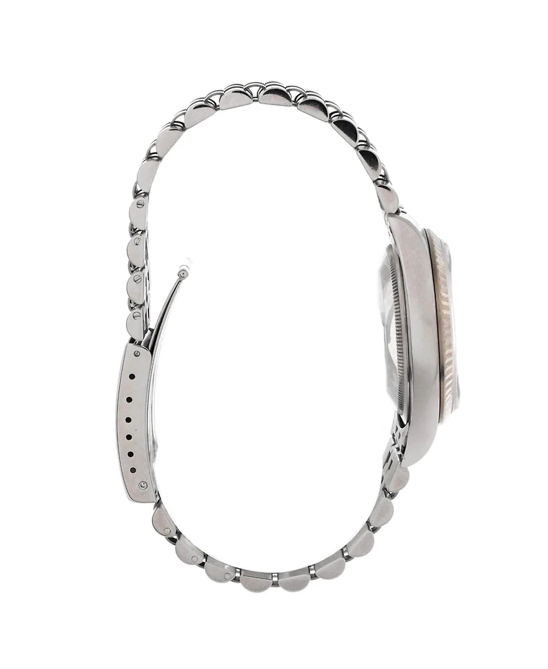 Pre-Owned Rolex Oyster Perpetual Datejust Automatic Watch in Stainless Steel and White Gold 36mm