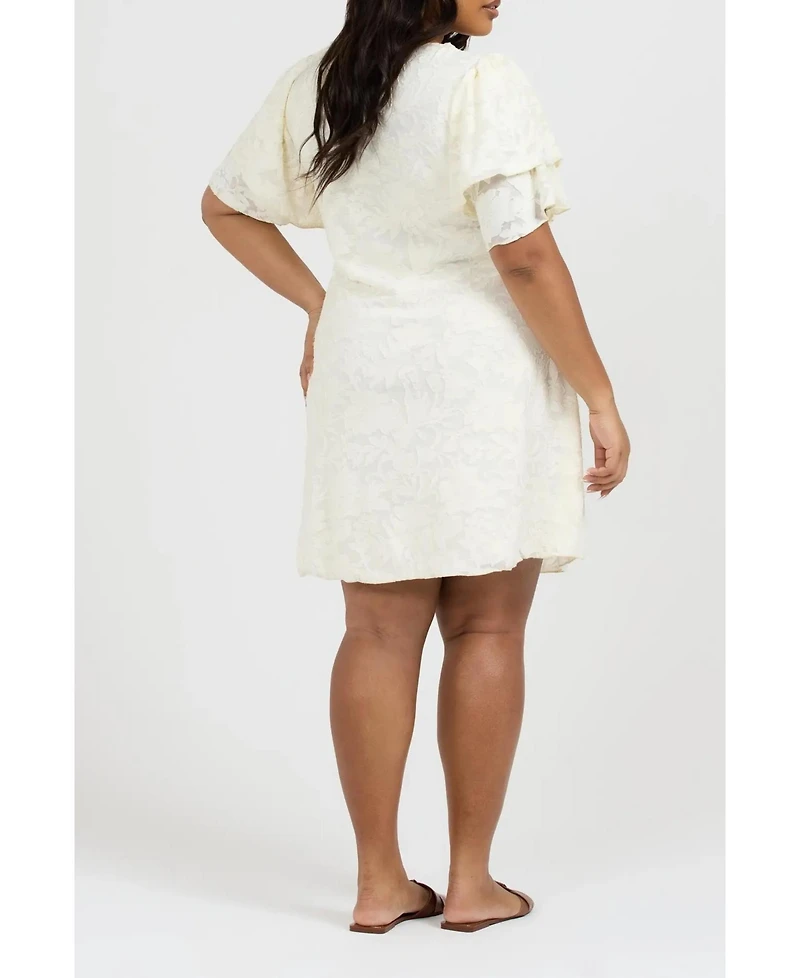 Fashion-szn Curve Women's Floral Skater Dress