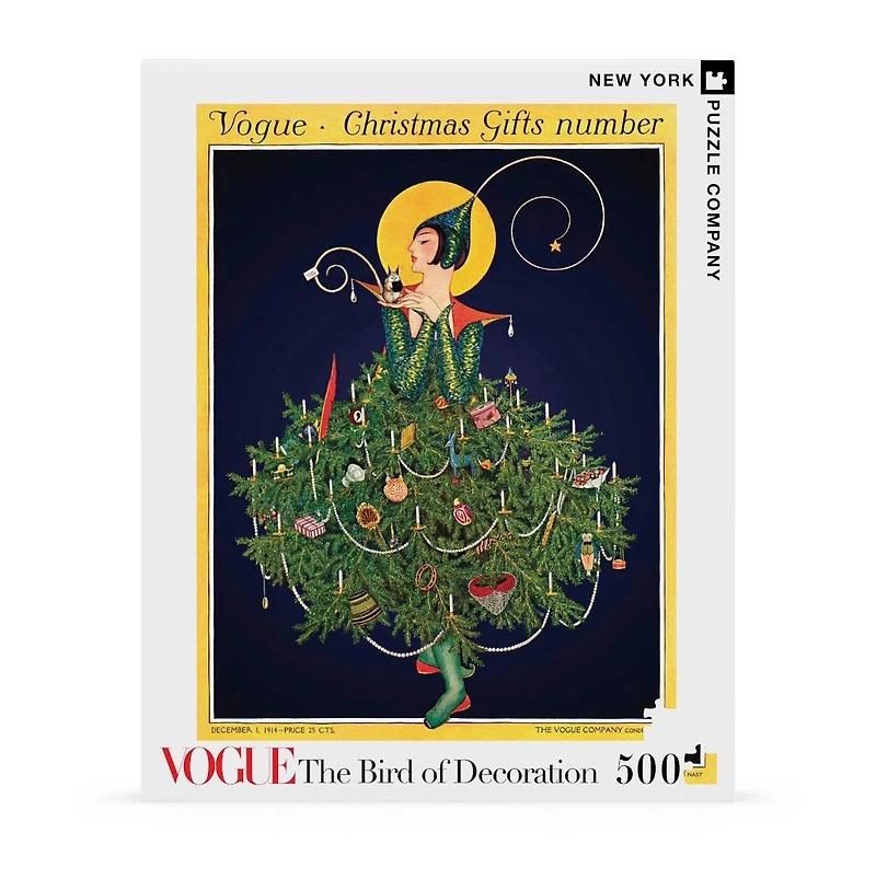 New York Puzzle Company The Bird of Decoration 500 Piece Puzzle