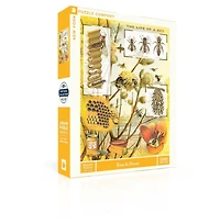 New York Puzzle Company Bees & Honey 1000 Piece Puzzle