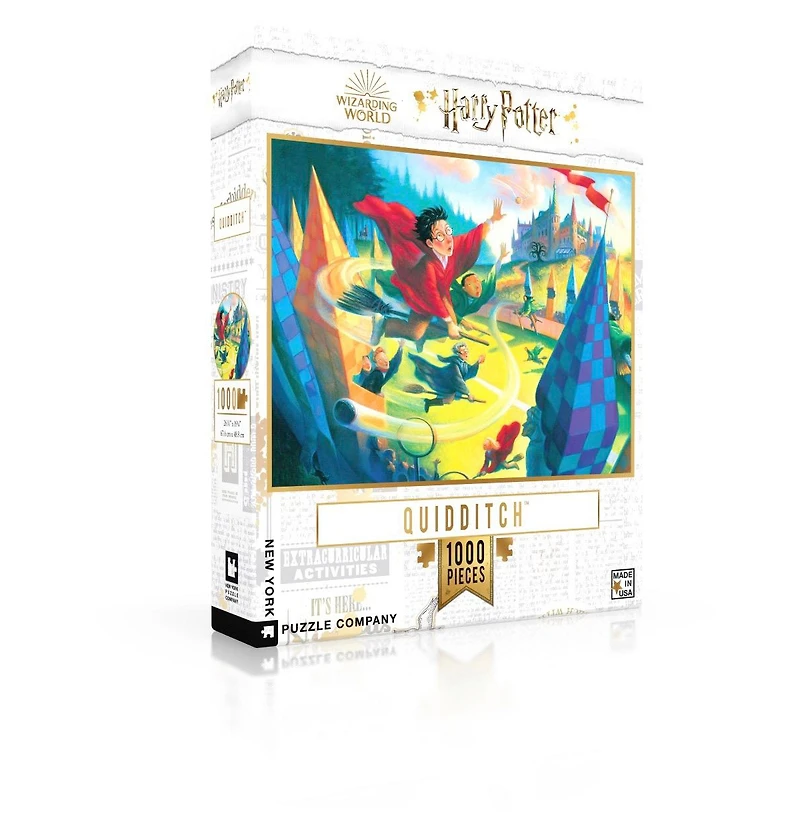 New York Puzzle Company Quidditch 1000 Piece Puzzle