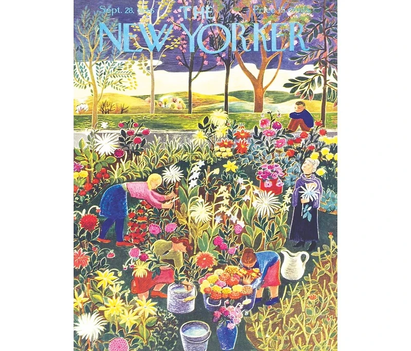 New York Puzzle Company Flower Garden 1000 Piece Puzzle