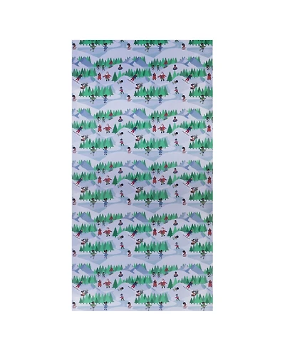 Black Paper Party Klaus Ski Resort Gift Wrap