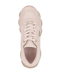 Guess Women's Moeann Triangle G Logo Chunky Lace-Up Sneakers