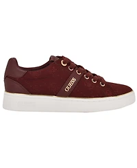 Guess Women's Britz Low Profile Lace-Up Sneakers