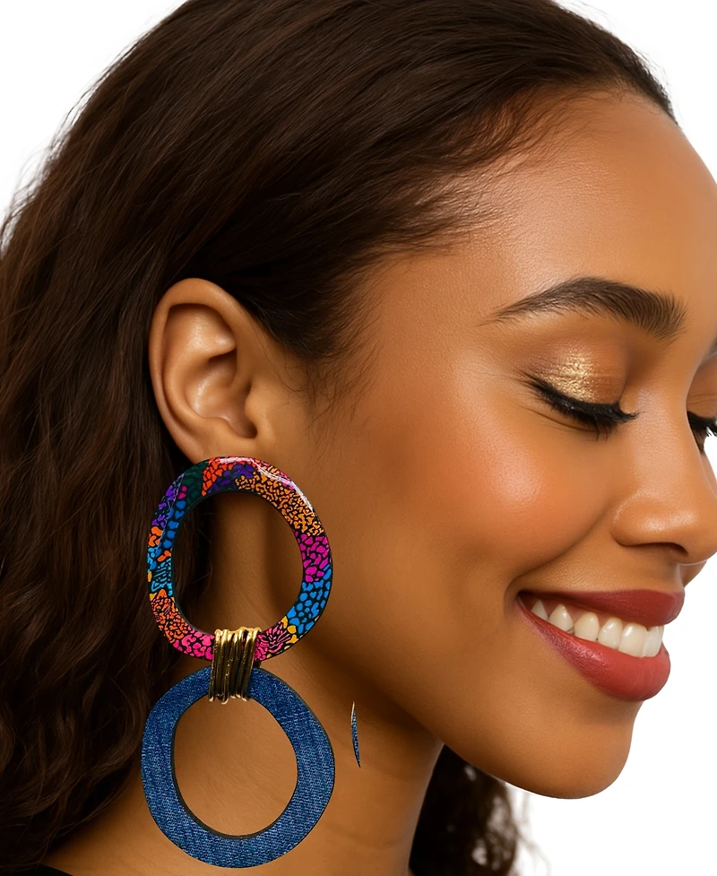 Swanky Designs Talulla Dangles Sculptural Earrings