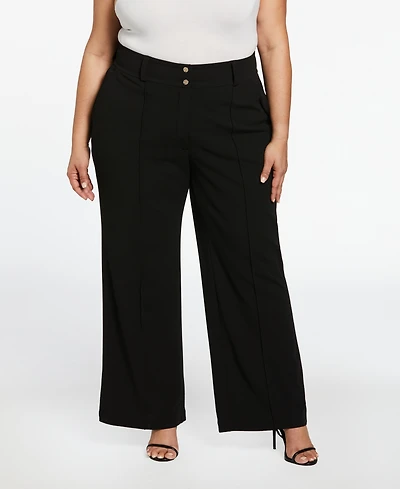 Ella Rafaella Plus Wide Leg Pants