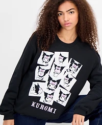 Grayson Threads, The Label Juniors' Kuromi Graphic Sweatshirt