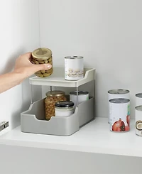 Joseph Joseph Duo 2-Tier Cupboard Organizer with Drawer