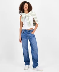 Celebrity Pink Juniors' Skater Straight-Leg Jeans