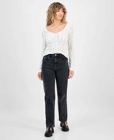 Celebrity Pink Juniors' Skater Straight Leg Jeans