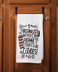 Primitives by Kathy Christmas Movies Pajama Pants Kitchen Towel