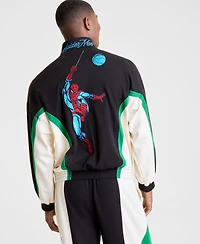 Macy's Marvel X Nba Men's Spider-Man Colorblocked Track Jacket, Exclusive