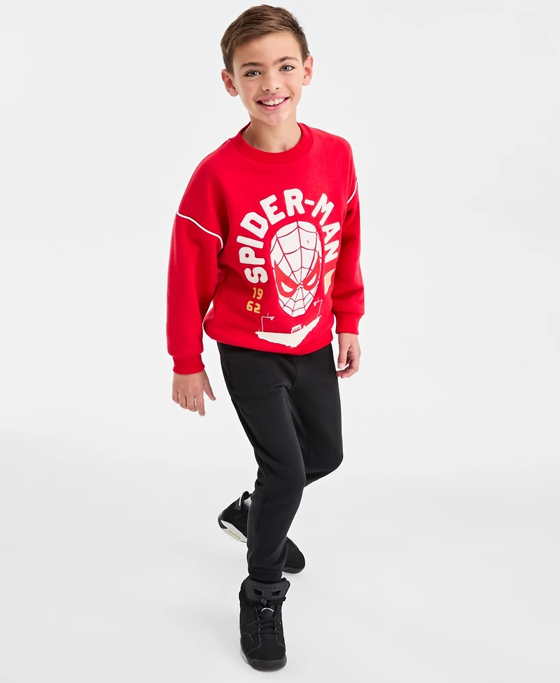 Marvel | Nba Macy's Kids Spider-Man Fleece Sweatshirt, Exclusive