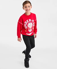 Marvel | Nba Macy's Kids Spider-Man Fleece Sweatshirt, Exclusive