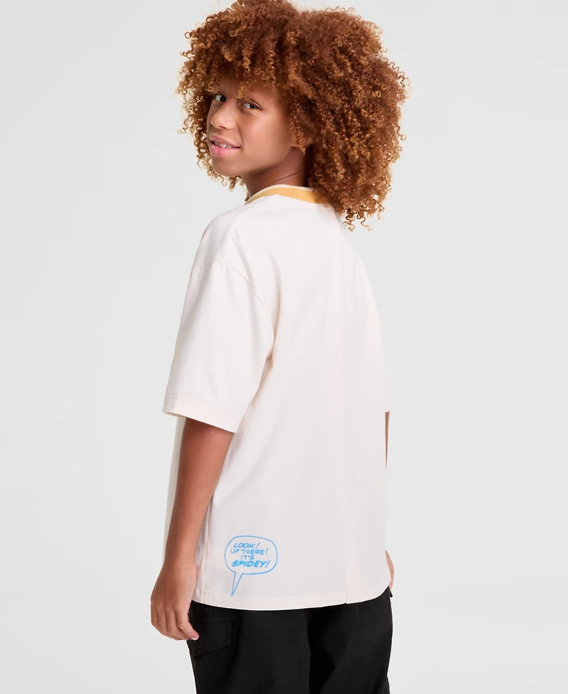 Macy's Marvel X Nba Kids Spidey Swings Spider-Man T-Shirt, Exclusive