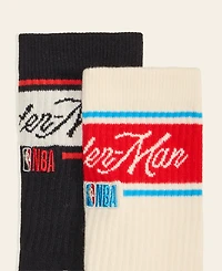 Macy's Marvel X Nba Kids 2-Pk. Spider-Man Knit Socks, Macy's Exclusive
