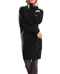Celtic & Co. Women's Geelong Turtleneck Knee Length Dress