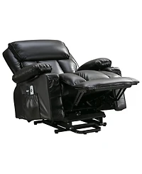 Streamdale Furniture Electric Massage Lift Chair w/ Heat & Vibration Usb Black