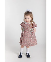 Florence Eiseman Toddler Girls Floral Dress With Flowers