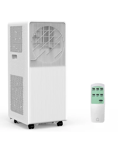 gaomon 12,000 Btu Drainage-Free Portable Ac, 3-in-1 for Bedroom 190-250 Sq.Ft with Remote & Window Kit