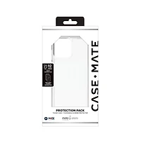 Case-Mate Protection Pack Tough Case and Glass Screen Protector for Motorola Moto G Stylus 5G (2023) / Moto G Stylus (2023)-Clear