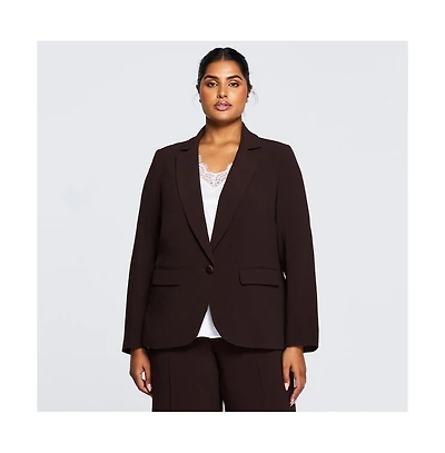 Estelle Megan Brown Blazer