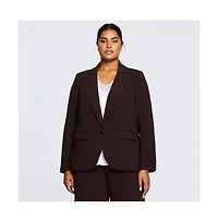Estelle Megan Brown Blazer