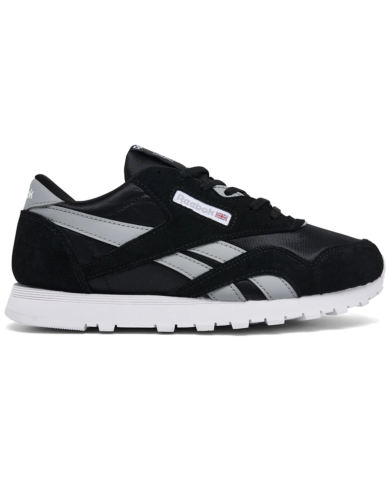 Reebok Big Kids Classic Nylon Casual Sneakers from Finish Line