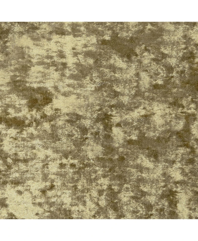 Kate Aurora Park Avenue 2 Piece Criss-Cross Tab Top Velvet Window Curtain Panels - 84 in. Long - Moss