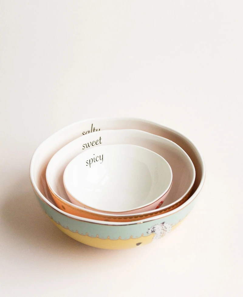 Yvonne Ellen Nesting Bowls, Set of 3
