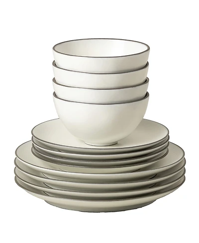 Casafina by Costa Nova Stacked 12 Pc. Dinnerware Set