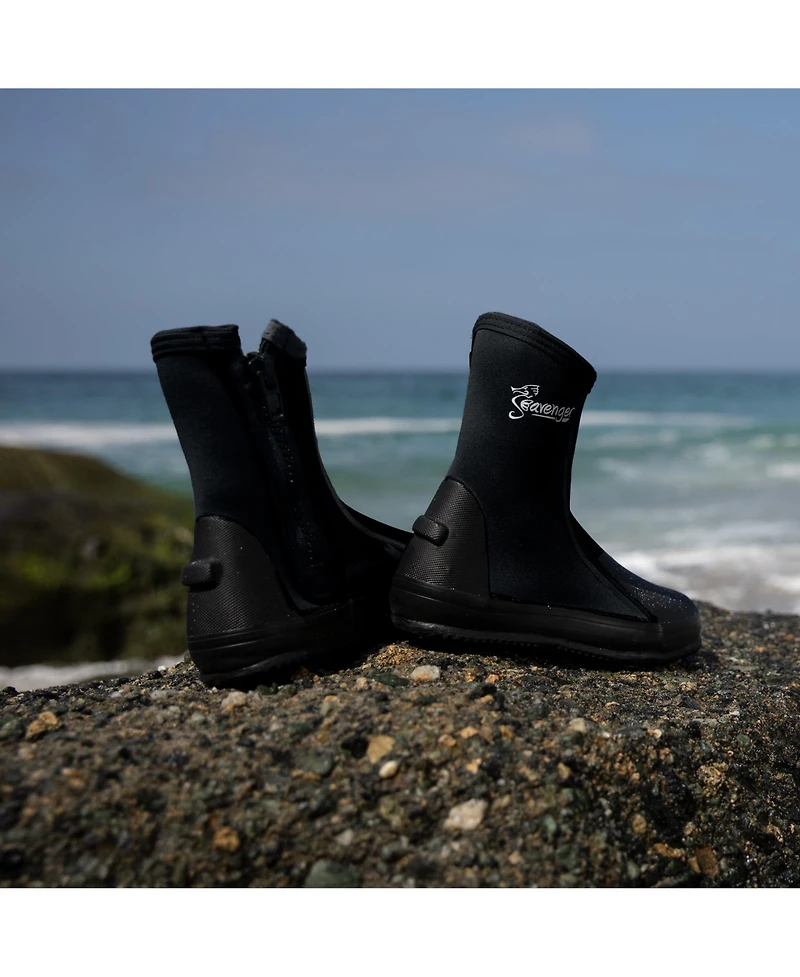 Seavenger Tortuga High Top Neoprene Water Boot (Black