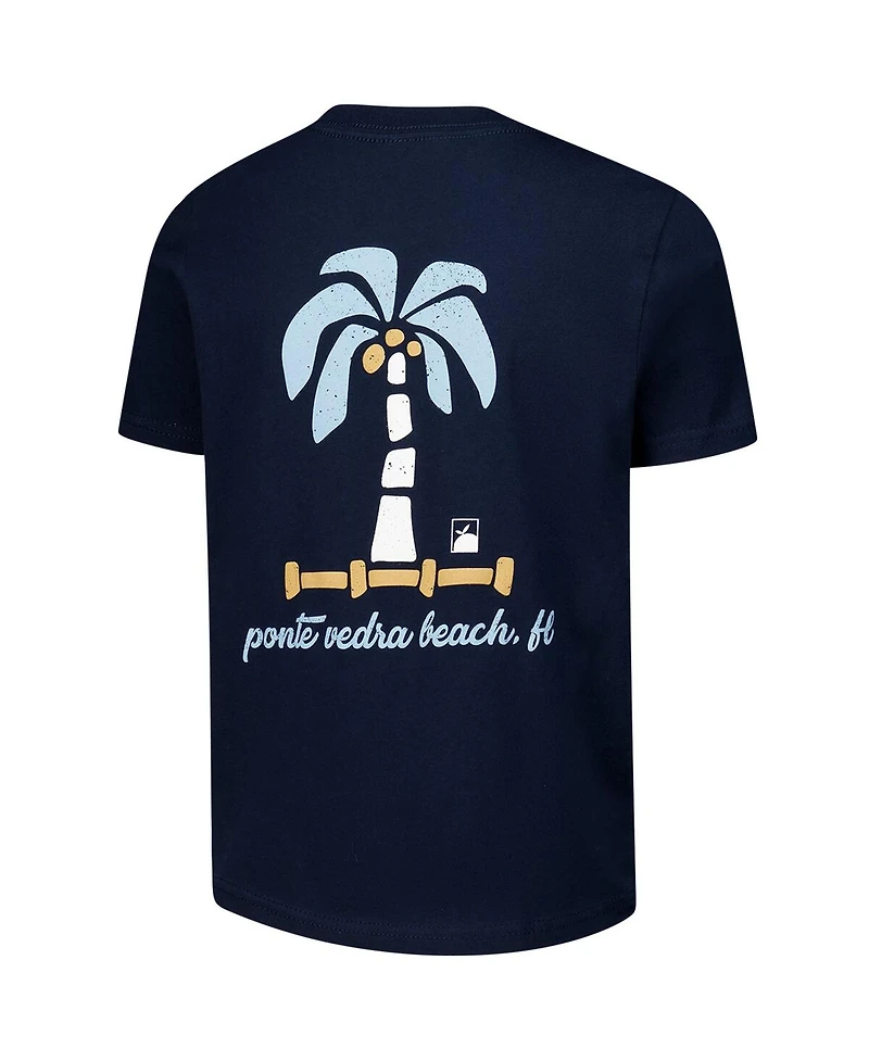 Flomotion Big Boys and Girls Navy The Players Ponte Vedra T-Shirt