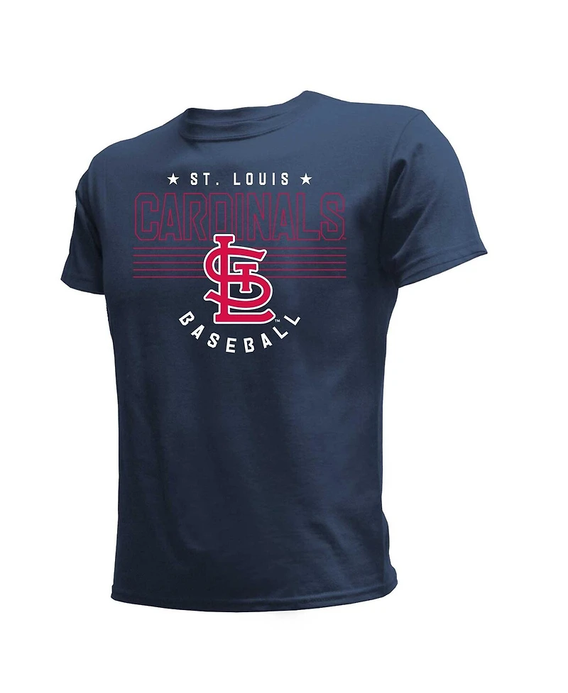 Stitches Big Boys and Girls St. Louis Cardinals 3-Pack T-Shirt Set