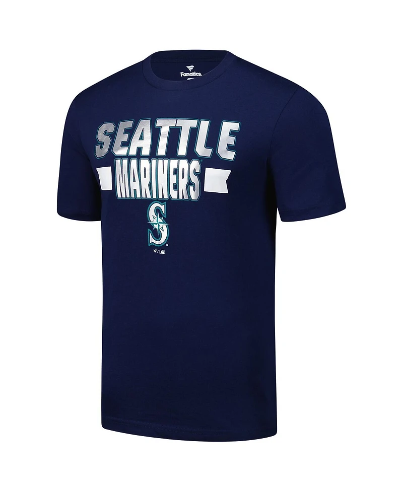 Fanatics Men's Navy Seattle Mariners Close Victory T-Shirt