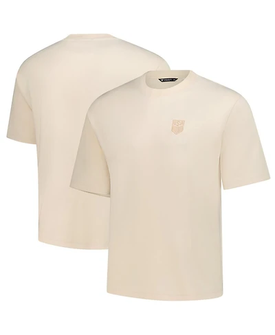 Levelwear Men's and Women's Khaki Usmnt Luxe Signature Knit T-Shirt