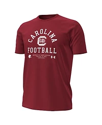 Under Armour Men's Garnet South Carolina Gamecocks 2025 Sideline Football Performance T-Shirt