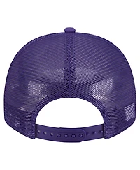 New Era Men's Purple Phoenix Suns Team Rope A-Frame 9FIFTY Snapback Hat