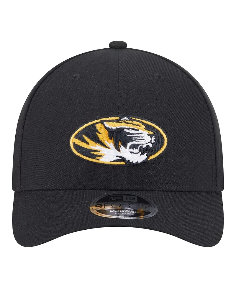 New Era Men's Black Missouri Tigers Team Collective 9FORTY M-Crown Adjustable Hat