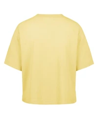 '47 Brand Women's Yellow Green Bay Packers Florentina Montauk Cropped T-Shirt