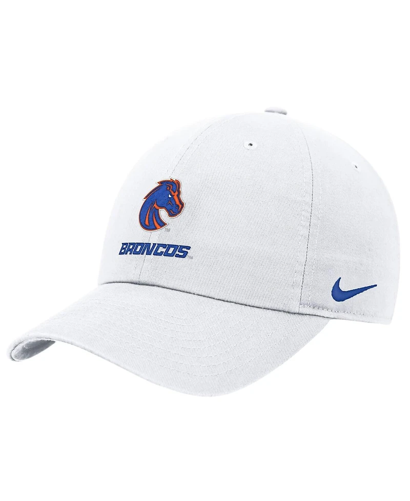 Nike Men's White Boise State Broncos 2025 On-Field Club Adjustable Hat