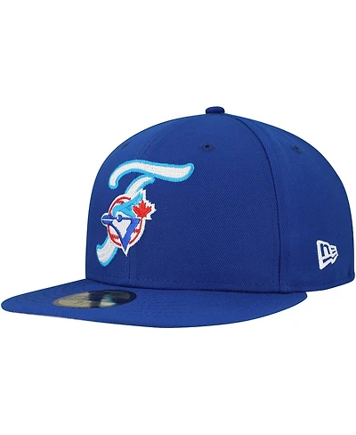 New Era Men's Royal Toronto Blue Jays Duo Logo 2.0 59FIFTY Fitted Hat